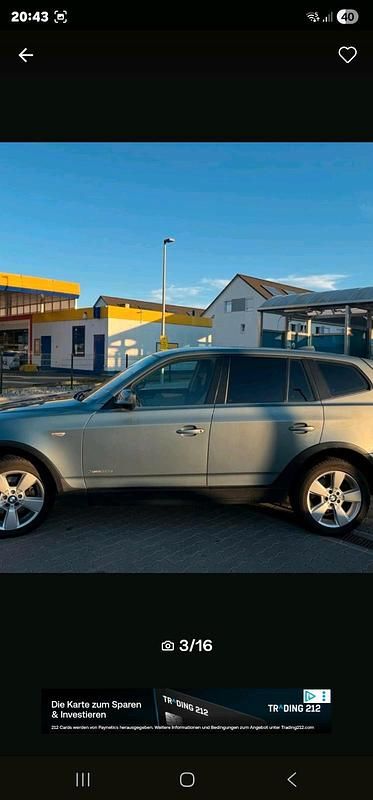 Gebraucht BMW X3 Exclusive 218 PS (160 kW) 2010 Grün SUV