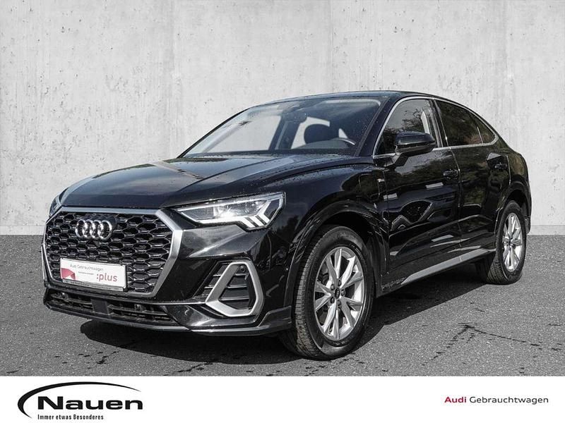 Schwarz Gebraucht 2022 Audi Q3 Sportback S-Line SUV | 26.980 € (Guter Preis) - Bild 1/3