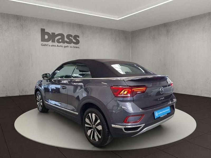 Gebraucht VW T-Roc Cabriolet Move 150 PS (110 kW) 2024 Rauchgrau metallic/schwarz Cabrio