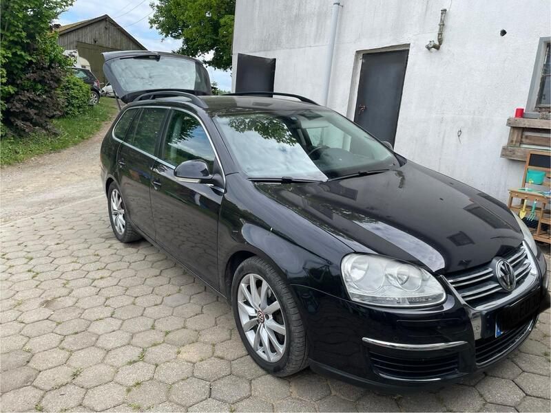 Schwarz Gebraucht 2009 VW Golf VI Kombi | 5.499 € - Bild 1/4
