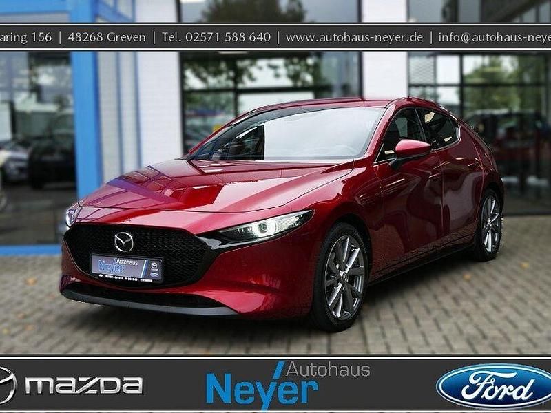 Magmarot Gebraucht 2020 Mazda 3 Selection Limousine | 21.490 € (Guter Preis) - Bild 1/4