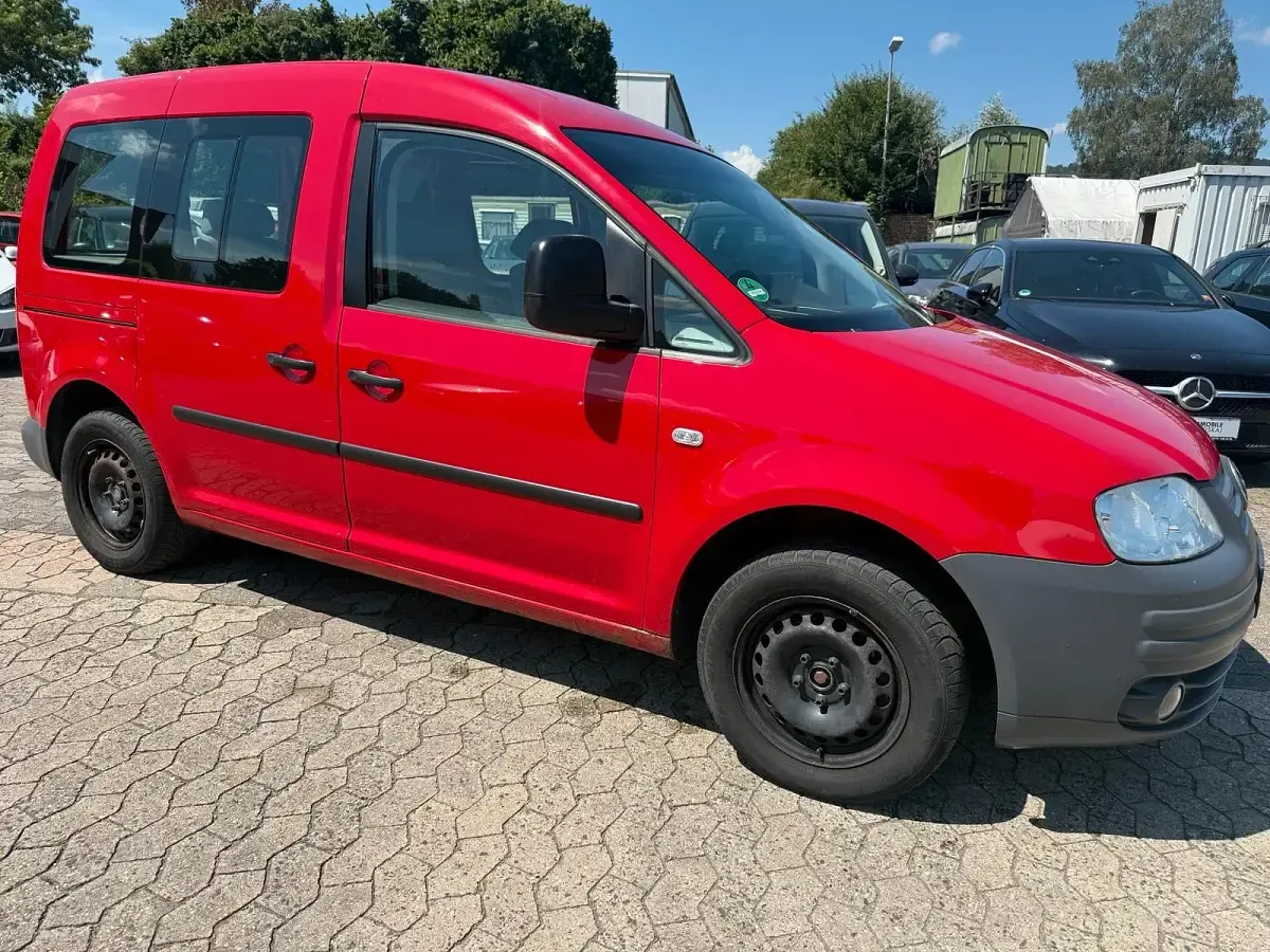 Gebraucht VW Caddy 105 PS (77 kW) 2006 Rot Van / Kleinbus