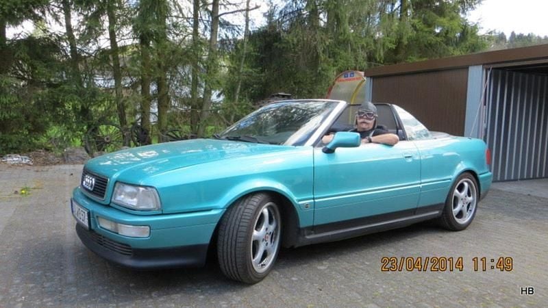 Gebraucht Audi 80 174 PS (127 kW) 1993 Grün Cabrio