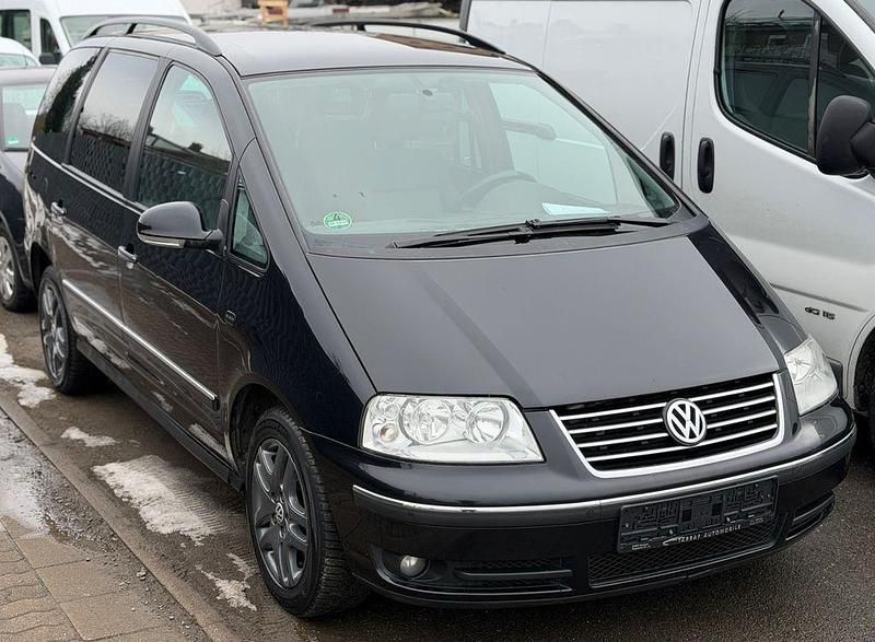 Gebraucht VW Sharan Pacific 140 PS (102 kW) 2007 Schwarz Van / Kleinbus