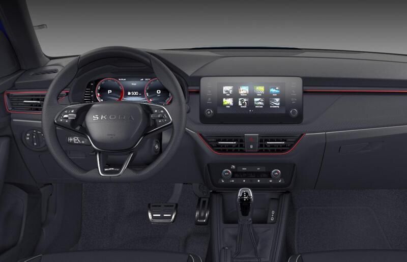 Neu Skoda Kamiq Monte Carlo 150 PS (110 kW) 2025 Race blau metallic / dachfarbe s SUV