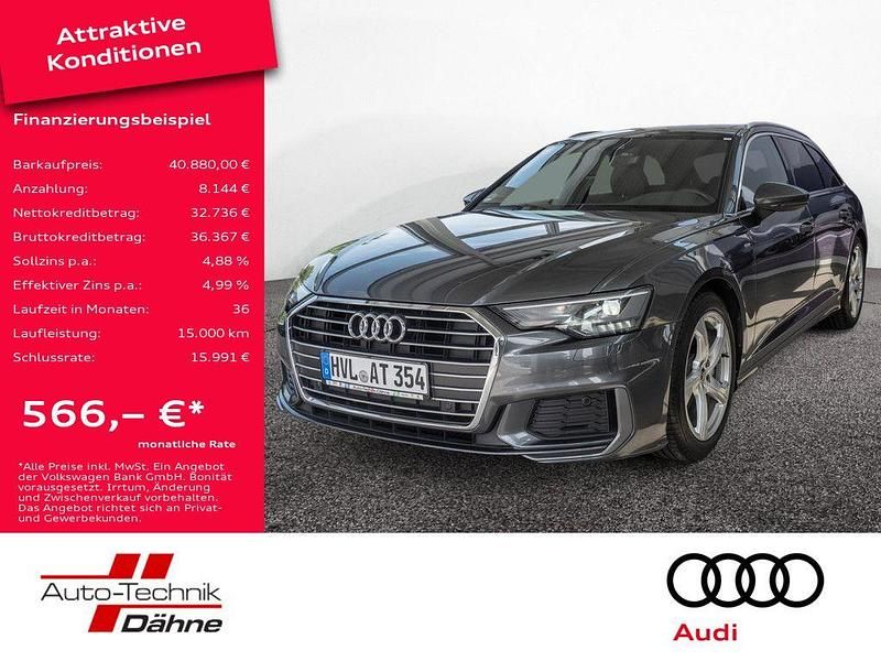 Daytonagrau perleffekt Gebraucht 2021 Audi A6 Ambiente Kombi | 40.880 € (Teuer) - Bild 1/4