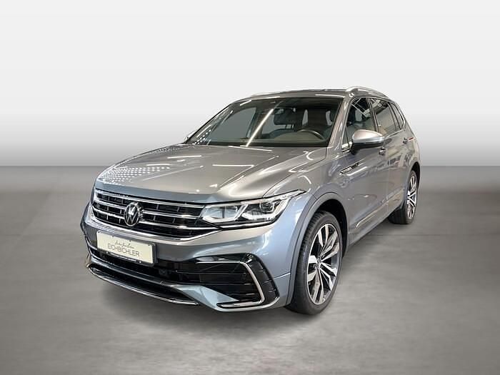 Grau Gebraucht 2022 VW Tiguan Allspace R-line SUV | 39.970 € (Fairer Preis) - Bild 1/4