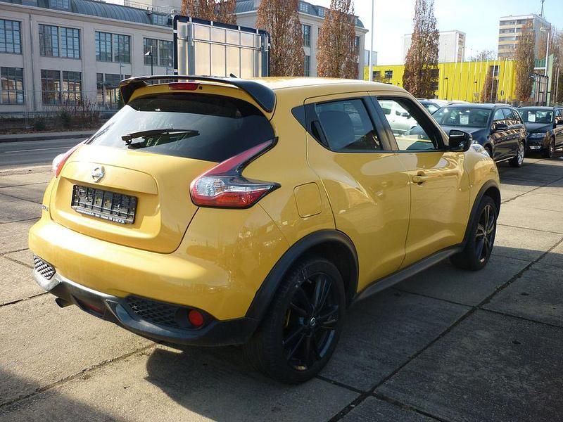 Gebraucht Nissan Juke Acenta 116 PS (85 kW) 2015 Gelb SUV