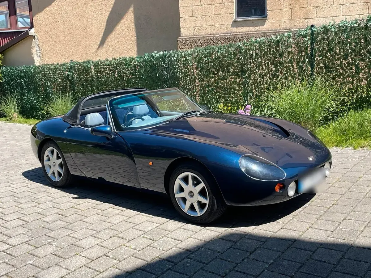 Gebraucht TVR Griffith 280 PS (205 kW) 1992 Blau Cabrio