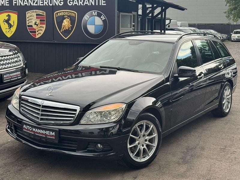 Schwarz Gebraucht 2008 Mercedes C200 Avantgarde Limousine | 3.799 € (Superpreis) - Bild 1/4