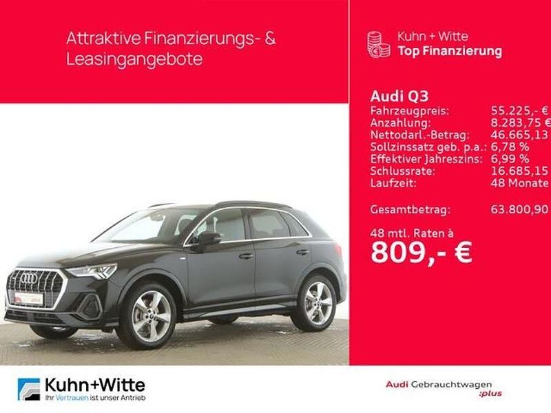 Gebraucht Audi Q3 S-Line 245 PS (180 kW) 2025 Schwarz SUV