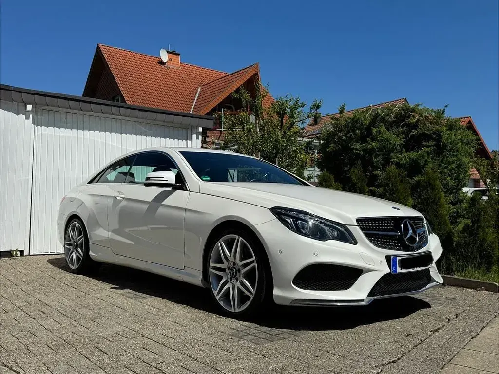 Brugt Mercedes E250 AMG 211 HK (155 kW) 2013 Hvid Coupe