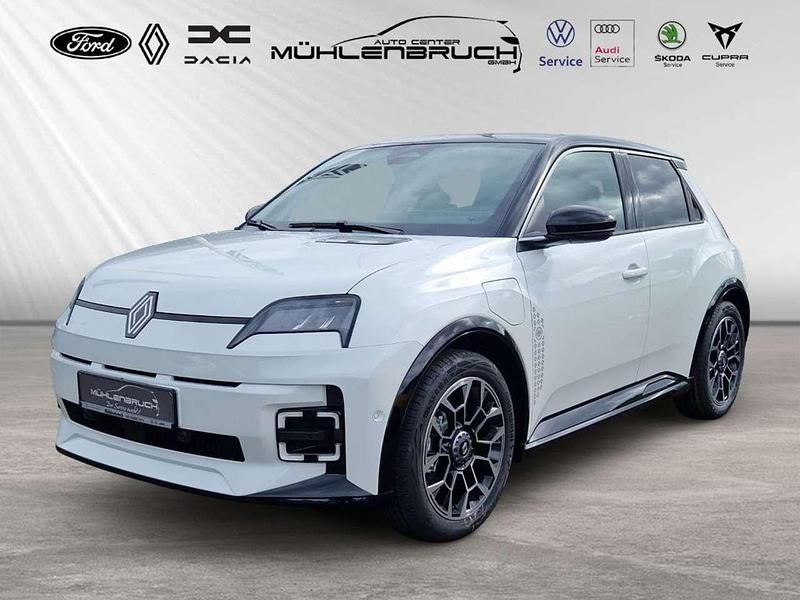 Perlmuttweiß metallic, dach b Neu 2025 Renault R5 Komfort Kleinwagen | 34.987 € (Fairer Preis) - Bild 1/3
