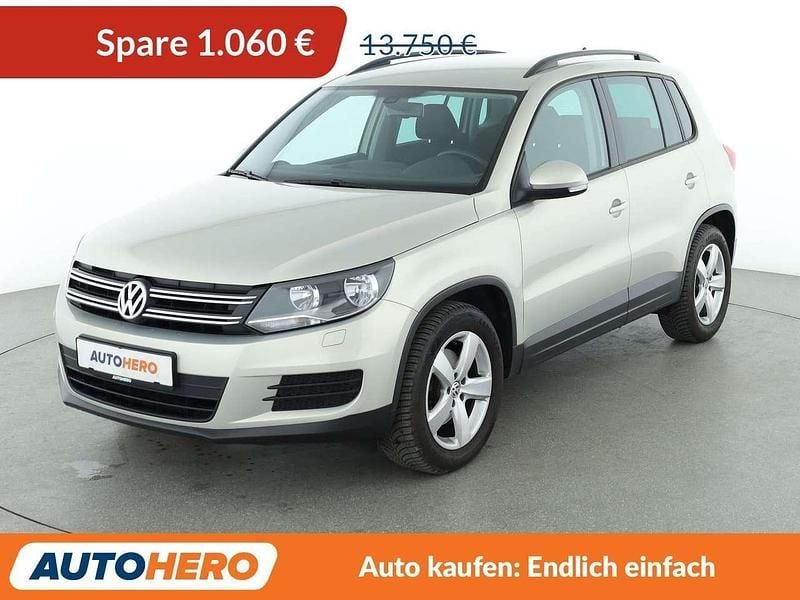 Silber Gebraucht 2015 VW Tiguan Trendline SUV | 12.690 € (Guter Preis) - Bild 1/3