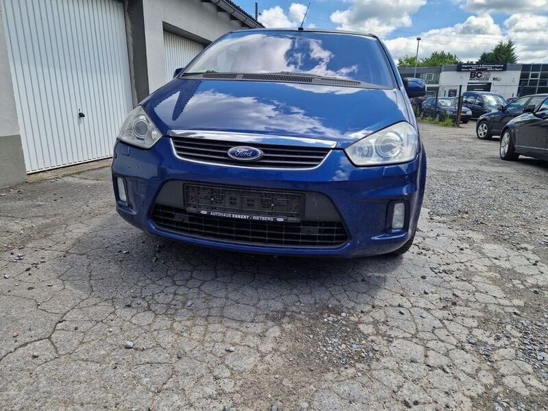 Blau Gebraucht 2009 Ford C-MAX Titanium Van / Kleinbus | 800 € - Bild 1/4