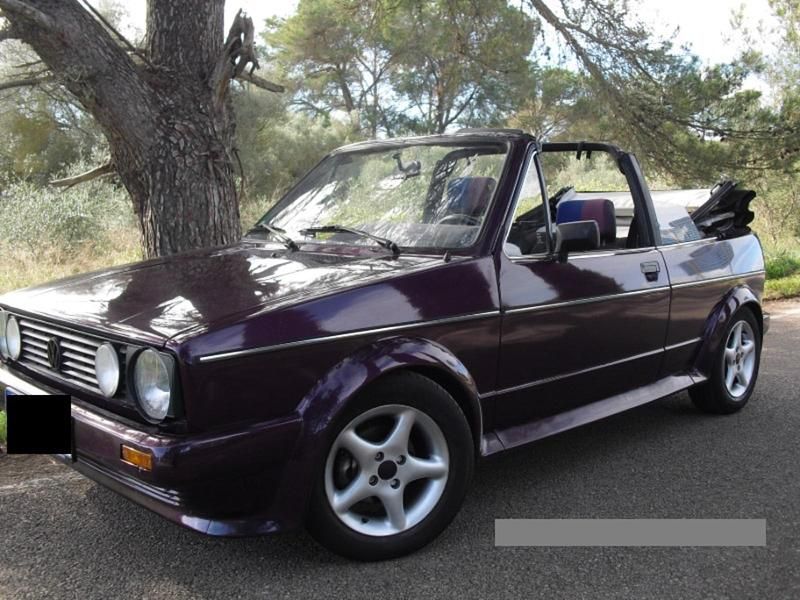 Gebraucht VW Golf Cabriolet 75 PS (55 kW) 1984 Violet Cabrio