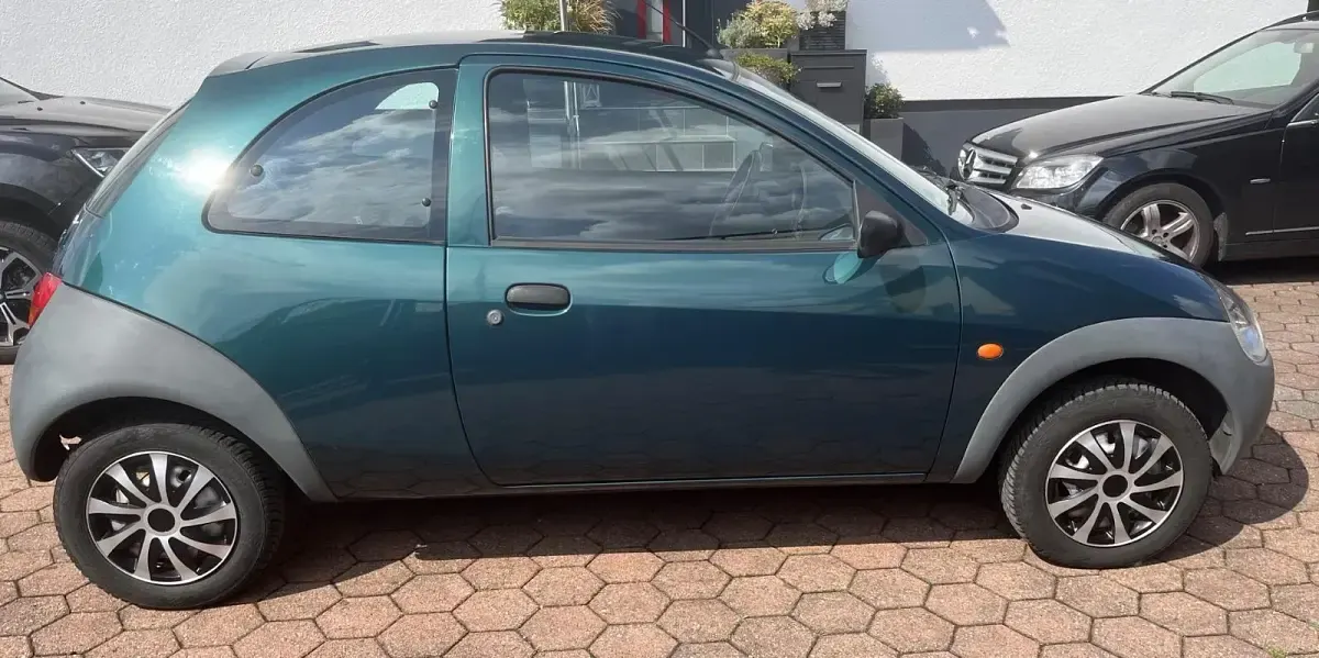 Gebraucht Ford Ka 60 PS (44 kW) 2002 Grün Kleinwagen