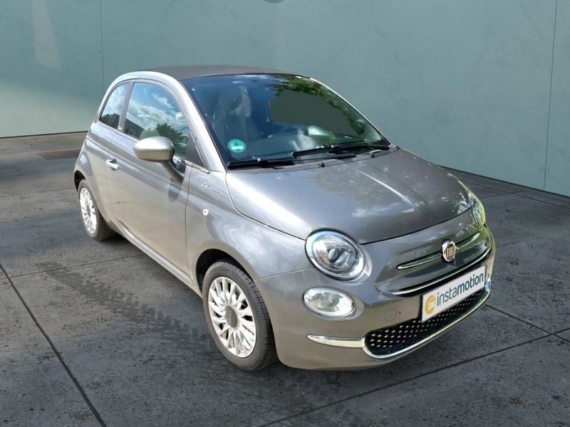 Grau Gebraucht 2021 Fiat 500C Dolcevita Cabrio | 13.160 € (Fairer Preis) - Bild 1/3