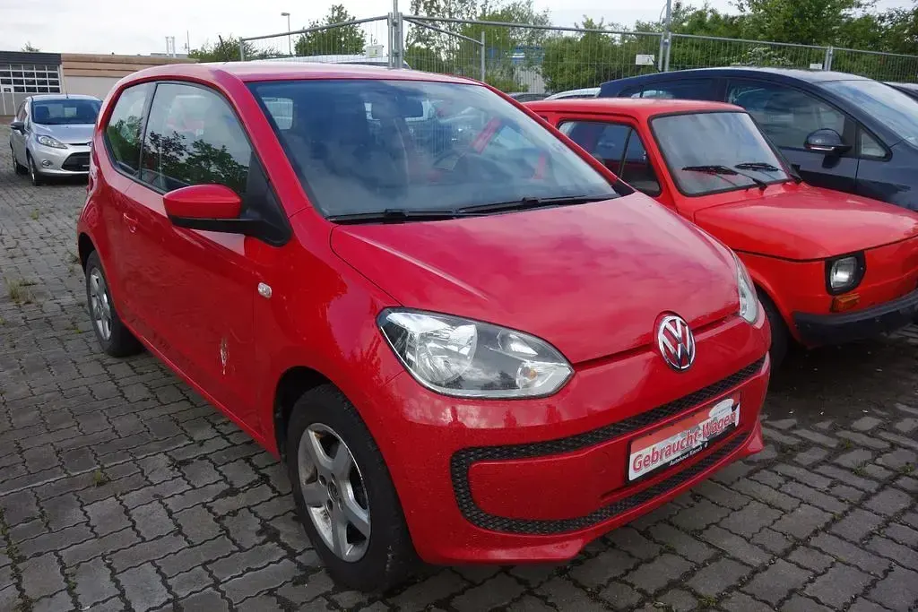 Gebraucht VW up! move up! 68 PS (50 kW) 2016 Rot Kleinwagen