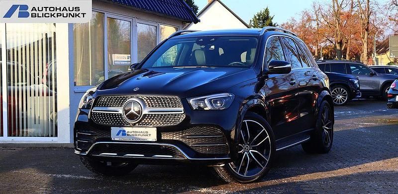 Obsidianschwarz (metallic) Gebraucht 2020 Mercedes GLE400 AMG SUV | 62.880 € (Fairer Preis) - Bild 1/4