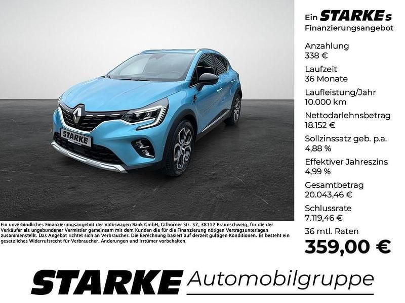 Gebraucht Renault Captur Edition One 91 PS (66 kW) 2021 Blau SUV