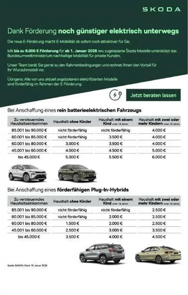 Neu Skoda Elroq Selection 210 kW (286 PS) 2026 Rot SUV