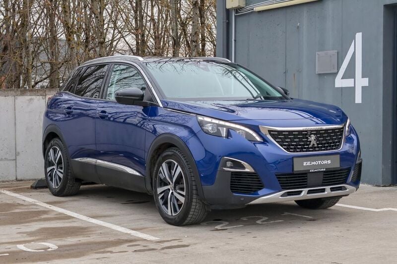 Blau Gebraucht 2016 Peugeot 3008 Allure SUV | 11.499 € (Guter Preis) - Bild 1/4