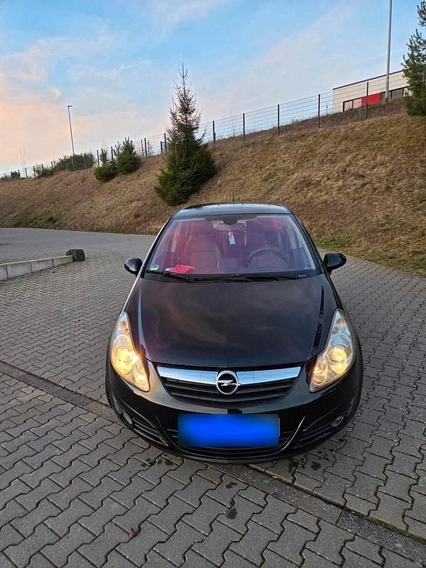 Gebraucht Opel Corsa 90 PS (66 kW) 2007 Schwarz Kleinwagen