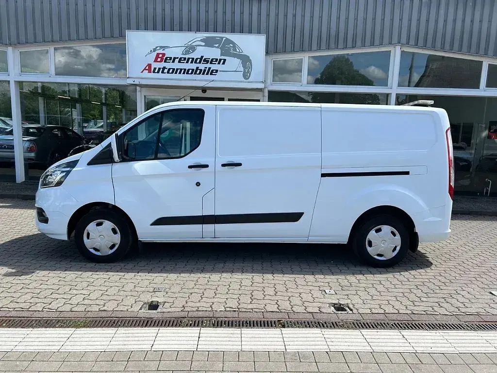 Gebraucht Ford Transit Custom Trend 131 PS (96 kW) 2020 Weiß Van / Kleinbus