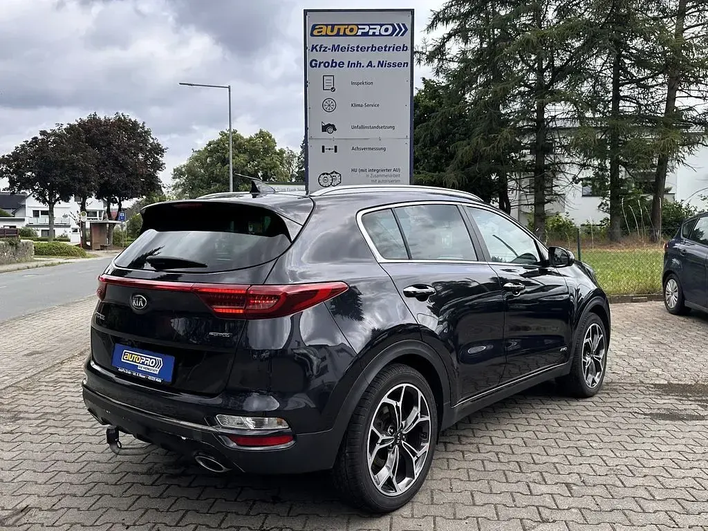 Gebraucht Kia Sportage GT-Line 185 PS (136 kW) 2019 Schwarz SUV