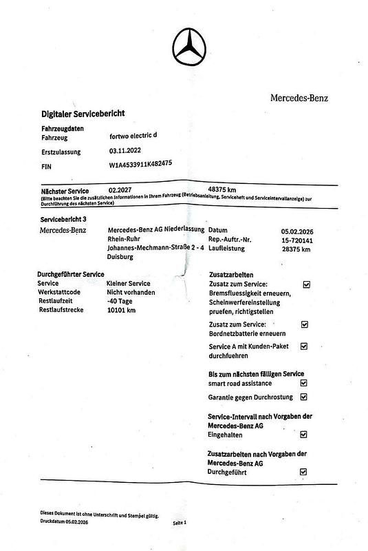 Gebraucht Smart ForTwo Coupé 60 kW (82 PS) 2022 Gold Coupé