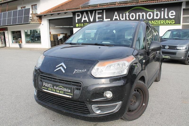 Schwarz Gebraucht 2009 Citroën C3 Picasso Van / Kleinbus | 1.300 € (Superpreis) - Bild 1/4