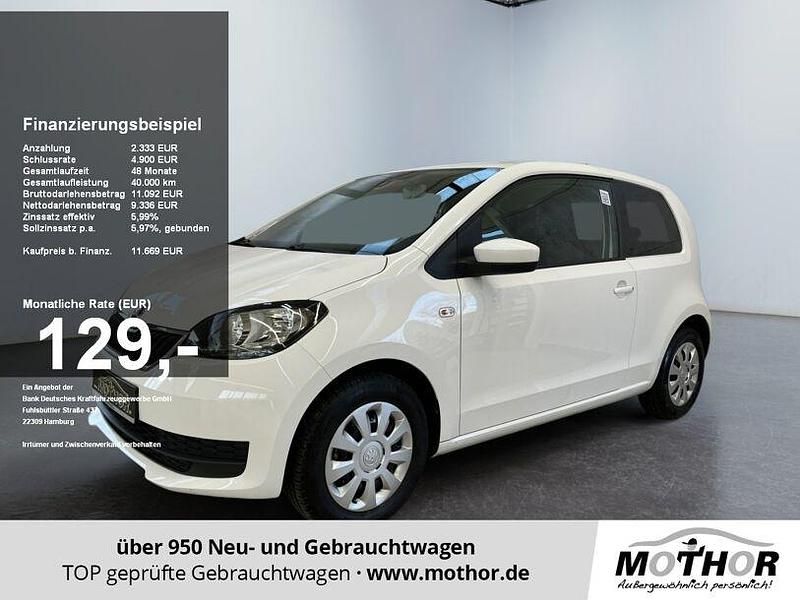 Weiß Gebraucht 2019 Skoda Citigo Ambition Kleinwagen | 11.668 € (Teuer) - Bild 1/4