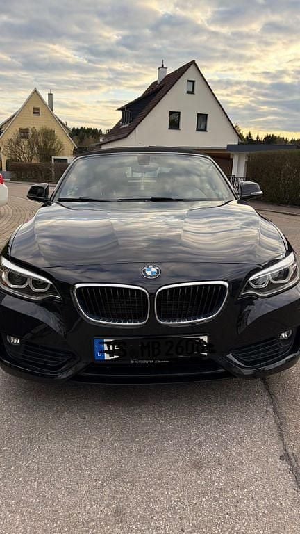 Second-hand BMW 218 150 CP (110 kW) 2017 Negru Cabrio