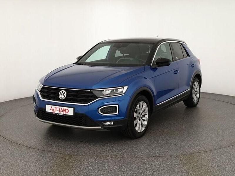 Blau Gebraucht 2019 VW T-Roc SUV | 23.990 € (Fairer Preis) - Bild 1/4