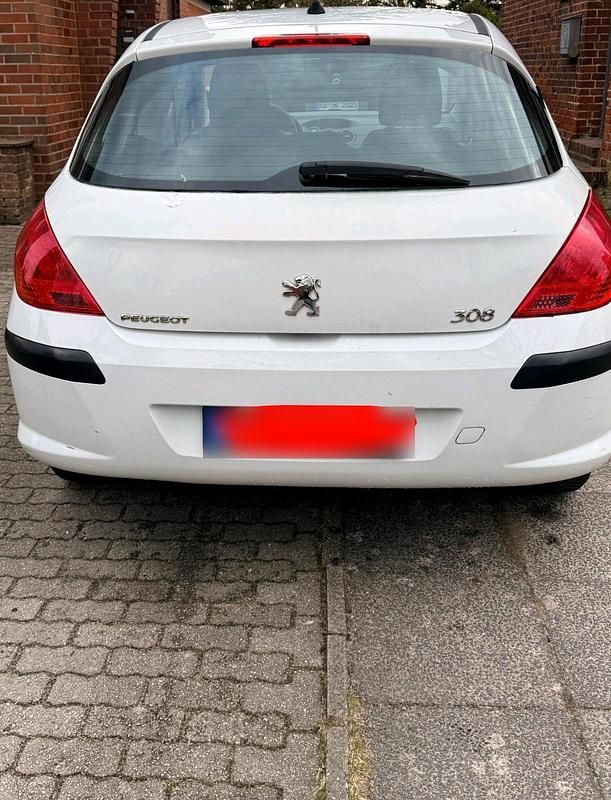 Gebraucht Peugeot 308 95 PS (69 kW) 2010 Weiß Kleinwagen