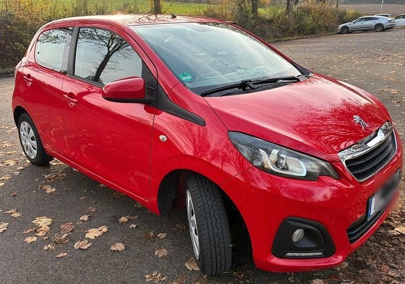 Rot Gebraucht 2015 Peugeot 108 Active Kleinwagen | 3.500 € (Superpreis) - Bild 1/4