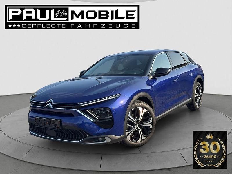 Blau Gebraucht 2023 Citroën C5 X Shine Limousine | 25.787 € (Etwas zu teuer) - Bild 1/4