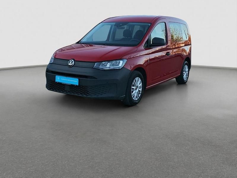 Gebraucht VW Caddy Basis 102 PS (75 kW) 2022 Rot Van / Kleinbus