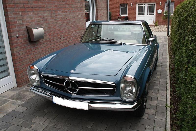Gebraucht Mercedes SL280 170 PS (125 kW) 1969 Blau Cabrio