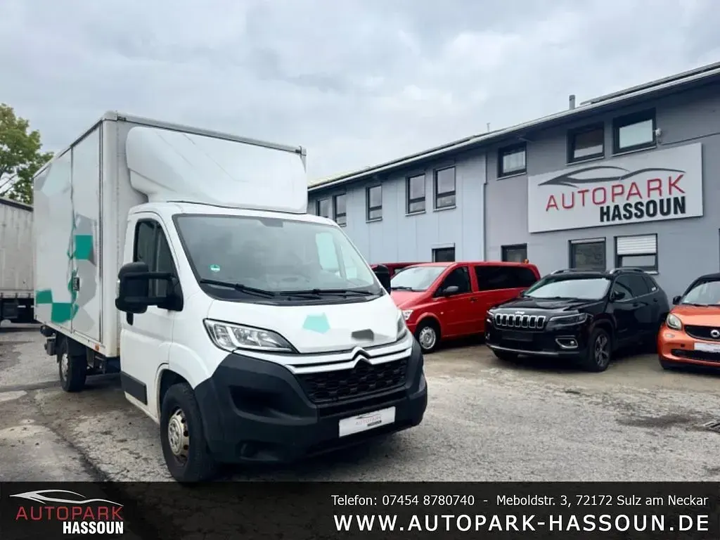 Gebraucht Citroën Jumper 163 PS (119 kW) 2018 Weiß Van / Kleinbus