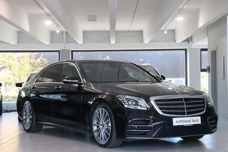 Schwarz(metallic) Gebraucht 2020 Mercedes S400 Limousine | 58.680 € (Guter Preis) - Bild 1/4