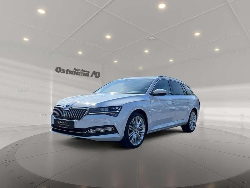 Second-hand Skoda Superb Style 150 CP (110 kW) 2024 Alb Break