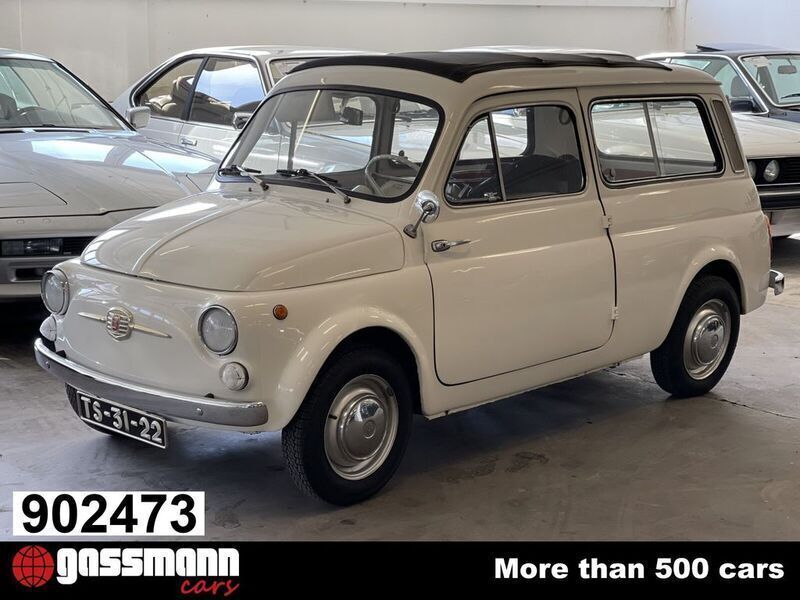 Weiß Gebraucht 1967 Fiat 500 Kombi | 18.900 € - Bild 1/4