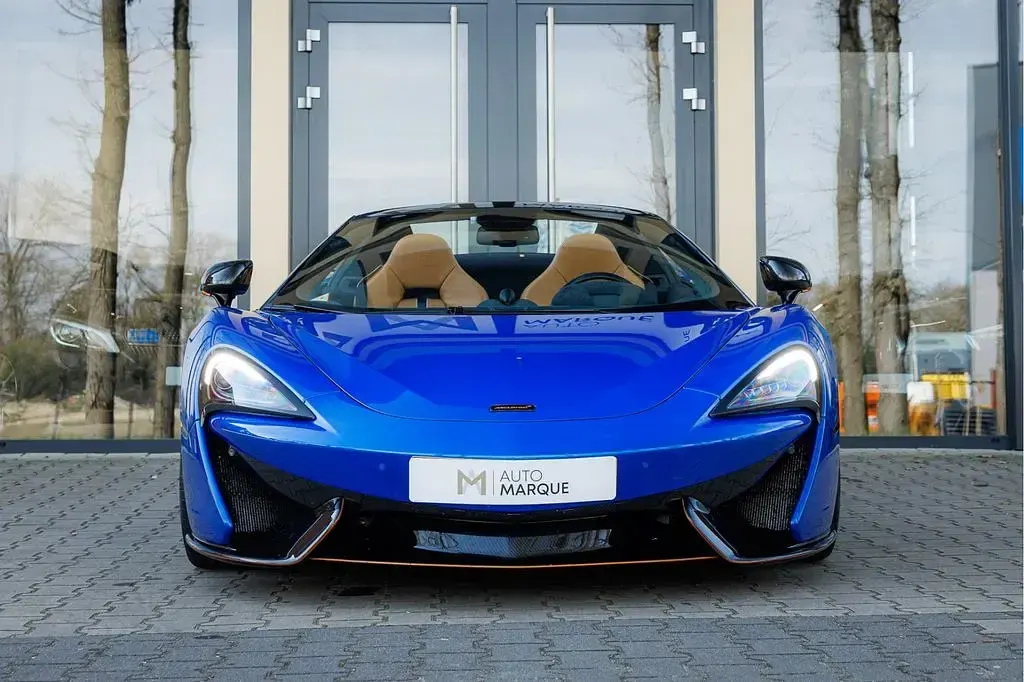 Gebraucht McLaren 570S 570 PS (419 kW) 2018 Blau Cabrio