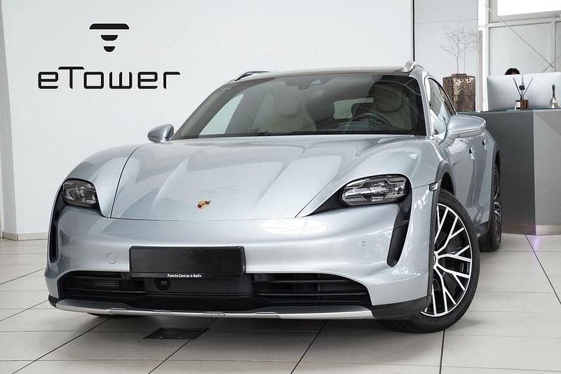 Silber Gebraucht 2021 Porsche Taycan Cross Turismo Limousine | 54.990 € (Etwas zu teuer) - Bild 1/4