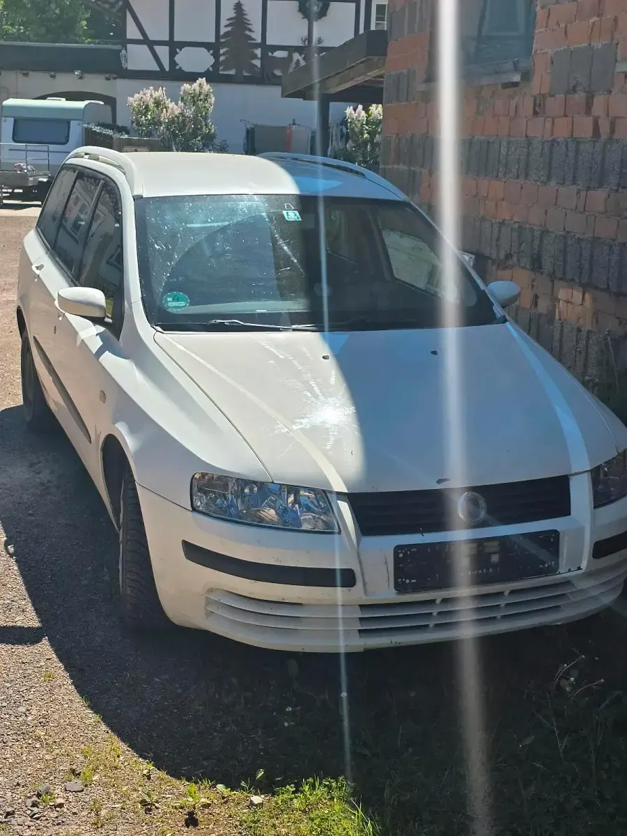 Gebraucht Fiat Stilo Wagon 2003 Weiß Kombi