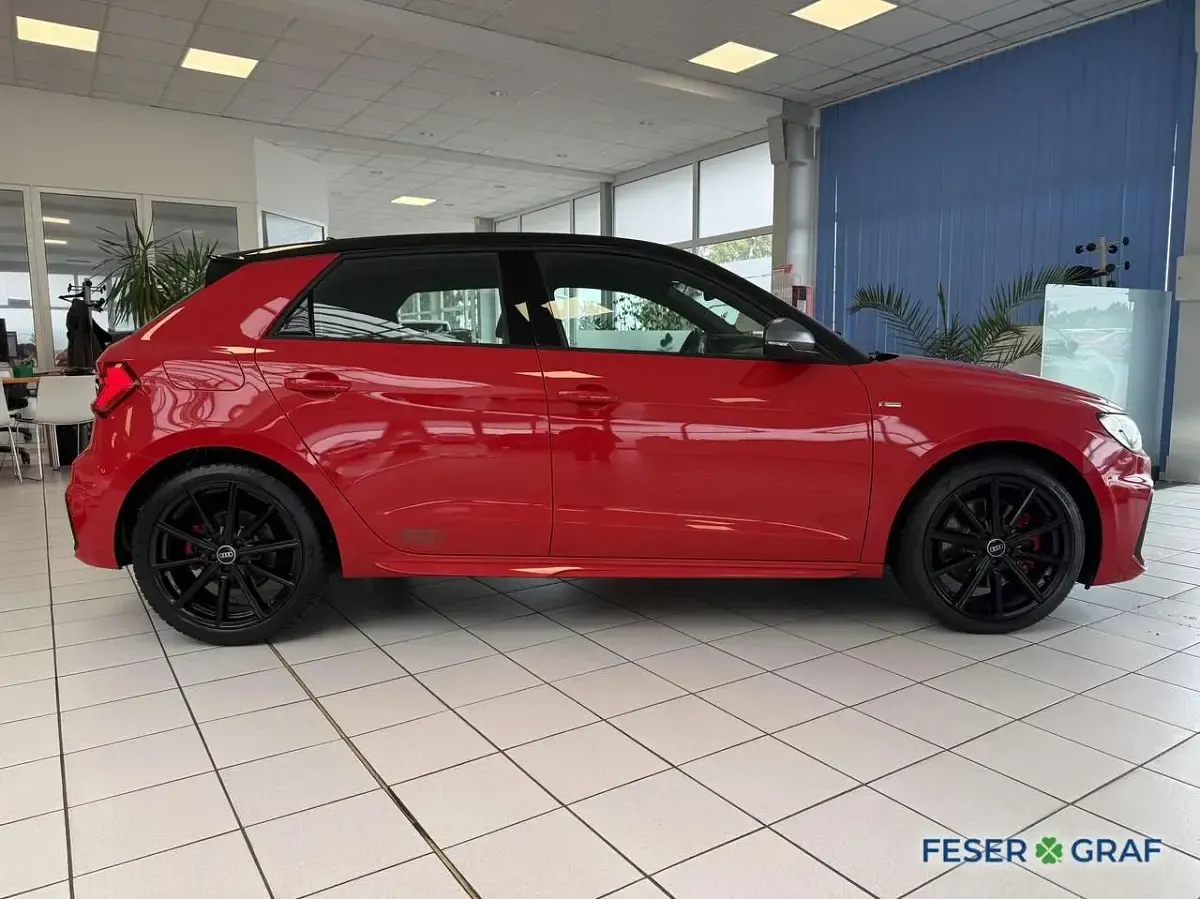 Gebraucht Audi A1 Sportback S-Line 207 PS (152 kW) 2023 Misanorot perleffekt / mythosschwarz metallic Kleinwagen