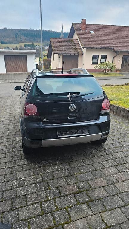 Gebraucht VW Polo Cross 80 PS (58 kW) 2009 Schwarz Kleinwagen