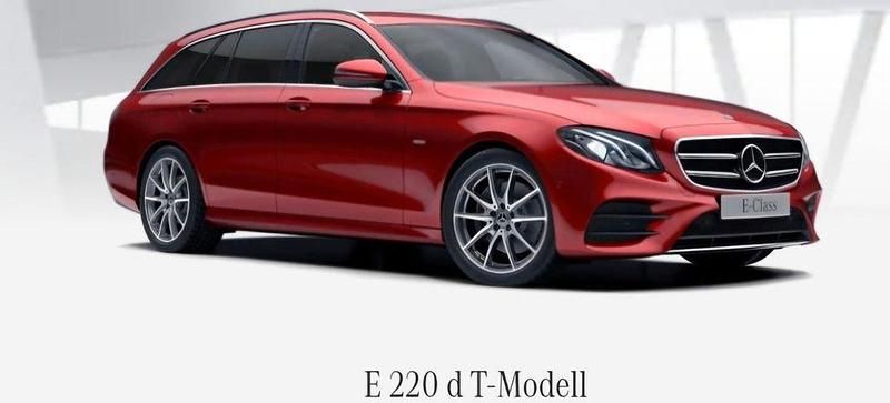 Gebraucht Mercedes E220 194 PS (142 kW) 2019 Rot Kombi